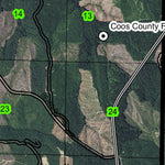 Seven Devils T27S R14W Township Map Preview 2