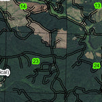 Coquille T27S R13W Township Map Preview 2