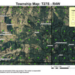 Brown County Park T27S R4W Township Map Preview 1
