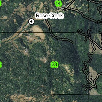 Brown County Park T27S R4W Township Map Preview 2