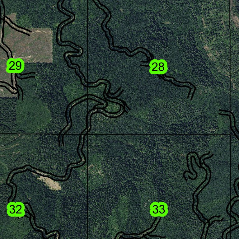 Wolf Creek T27S R2W Township Map by Super See Services | Avenza Maps