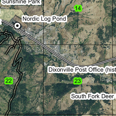 East Roseburg T27S R5W Township Map Preview 2