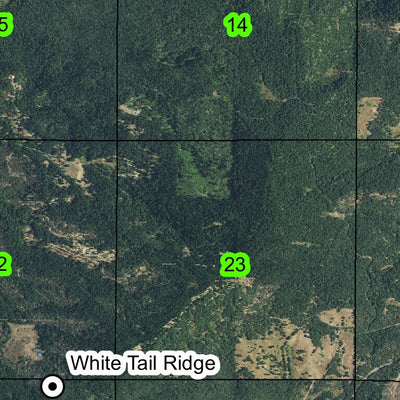 Looking Glass T27S R7W Township Map Preview 2