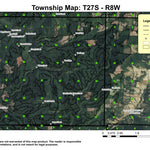 Bear Mountain T27S R8W Township Map Preview 1