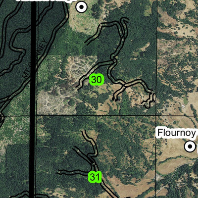 Bear Mountain T27S R8W Township Map Preview 3