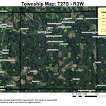 Cavitt Creek T27S R3WE Township Map Preview 1