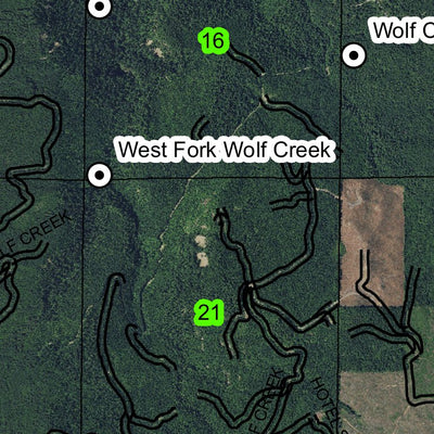 Cavitt Creek T27S R3WE Township Map Preview 2