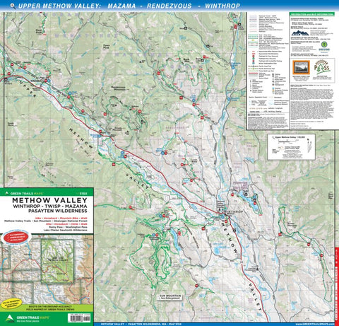051SX:b Methow Valley - Pasayten Wilderness, WA Preview 1