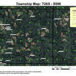 Cold Springs T26S R9W Township Map Preview 1