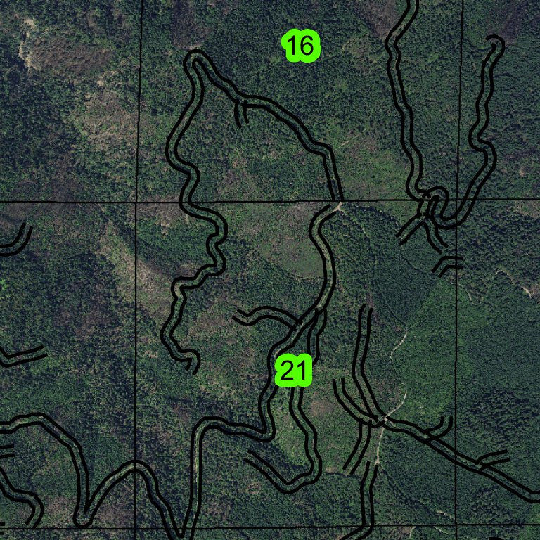 North Umpqua T26S R2W Township Map by Super See Services | Avenza Maps