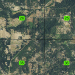 Hubbard Creek T26S R7W Township Map Preview 3