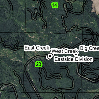 Allegany T25S R11W Township Map Preview 2