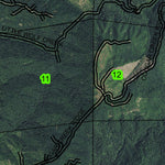Bateman LO T25S R8W Township Map Preview 3