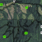 Coos Bay T25S R13W Township Map Preview 3