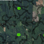 Rock Creek T25S R2W Township Map Preview 2