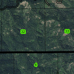 Rock Creek T25S R2W Township Map Preview 3