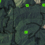 Kelly Butte T25S R9W Township Map Preview 3