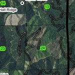 Scott Mountain T25S R3W Township Map Preview 2