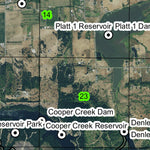 East Sutherlin T25S R5W Township Map Preview 2