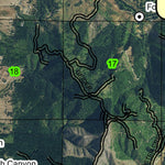 East Sutherlin T25S R5W Township Map Preview 3