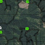 Millicoma T24S R11W Township Map Preview 2