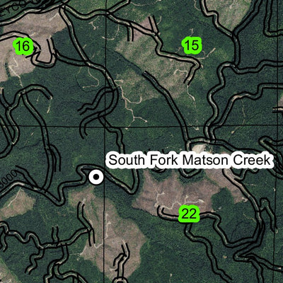 Silver Creek T24S R10W Township Map Preview 2