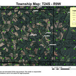 Bear Camp T24S R9W Township Map Preview 1