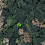 Bear Camp T24S R9W Township Map Preview 3