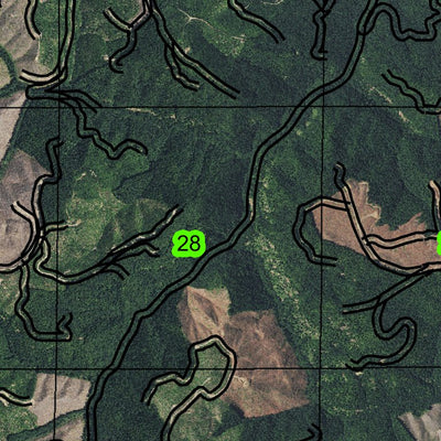 Bear Camp T24S R9W Township Map Preview 3