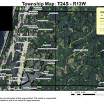 Horsefall Beach T24S R13W Township Map Preview 1