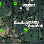Ben Moore T24S R4W Township Map Preview 2