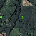 Old Blue LO T24S R8W Township Map Preview 3