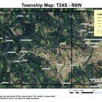 Yellow Creek T24S R6W Township Map Preview 1