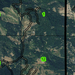 Yellow Creek T24S R6W Township Map Preview 3