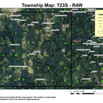 Elkhead T23S R4W Township Map Preview 1