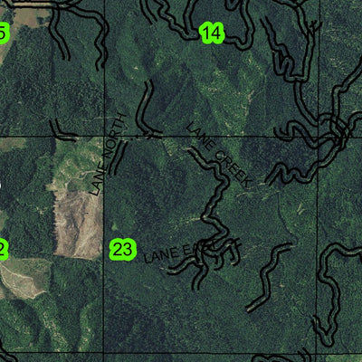 Elkhead T23S R4W Township Map Preview 2