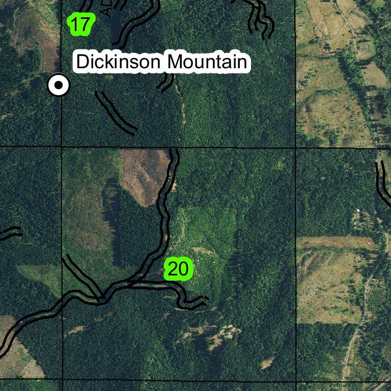 Elkhead T23S R4W Township Map by Super See Services | Avenza Maps