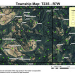 Kellogg T23S R7W Township Map Preview 1