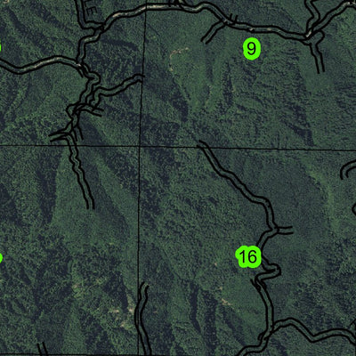 Elliott State Forest T23S R11W Township Map Preview 3