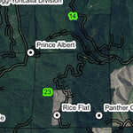 Yellow Butte T23S R6W Township Map Preview 2
