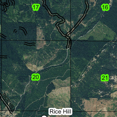 Yellow Butte T23S R6W Township Map Preview 3