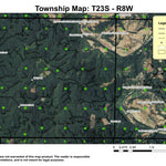 Phipps Forest Nursery T23S R8W Township Map Preview 1