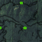 Phipps Forest Nursery T23S R8W Township Map Preview 2