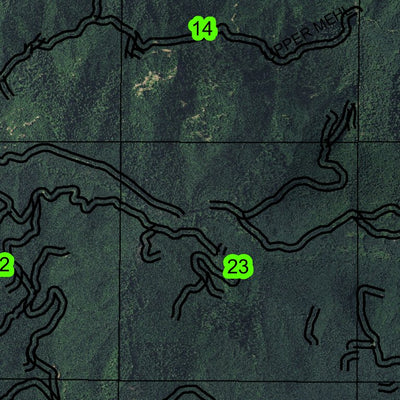 Phipps Forest Nursery T23S R8W Township Map Preview 2
