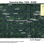 Brandy Bar T22S R10W Township Map Preview 1