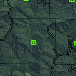 Brandy Bar T22S R10W Township Map Preview 3