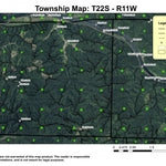 Hakki Creek T22S R11W Township Map Preview 1