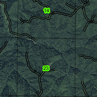 Hakki Creek T22S R11W Township Map Preview 2