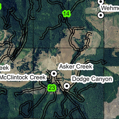 Drain T22S R5W Township Map Preview 2