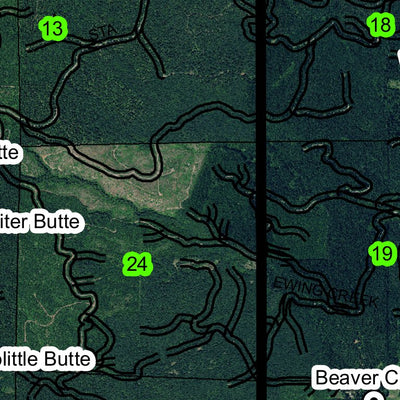 London T22S R3W Township Map Preview 2